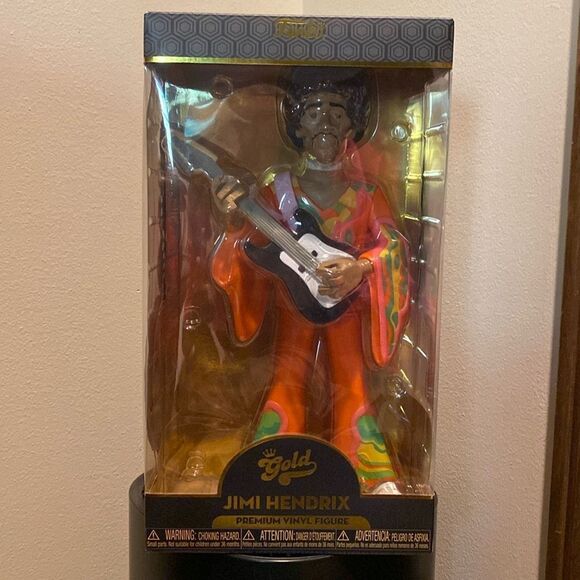 🆕 Funko Pop! Vinyl Gold: Jimi Hendrix 12" - Picture 3 of 3